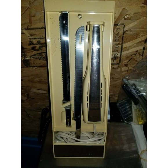 Vintage GE General Electric Slicing Knife With Hard Storage Case EK1B Works! - Picture 5 of 8